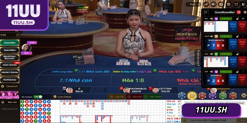 Mọi kết quả trong ván bài đều minh bạch, công bằng