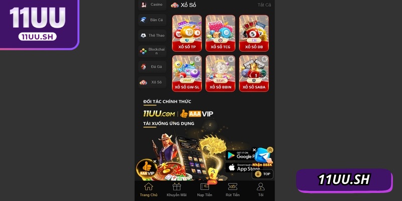 Xổ số 11UU luôn là lựa chọn hấp dẫn cho những cược thủ